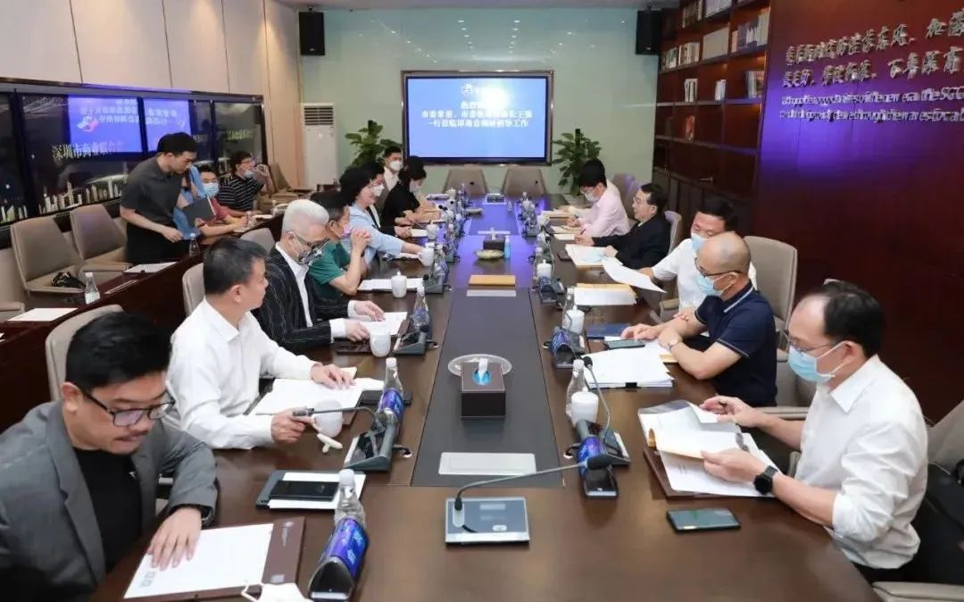 深圳市领导调研深商联，未来机器人作为代表企业之一参与交流访谈
