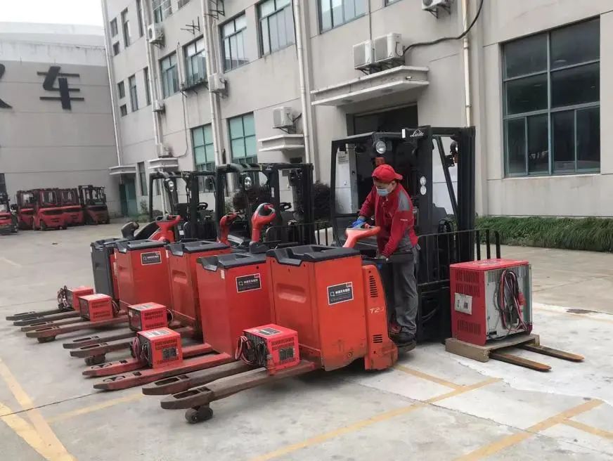 一路“沪”航，林德叉车租赁车队助力上海复工复产