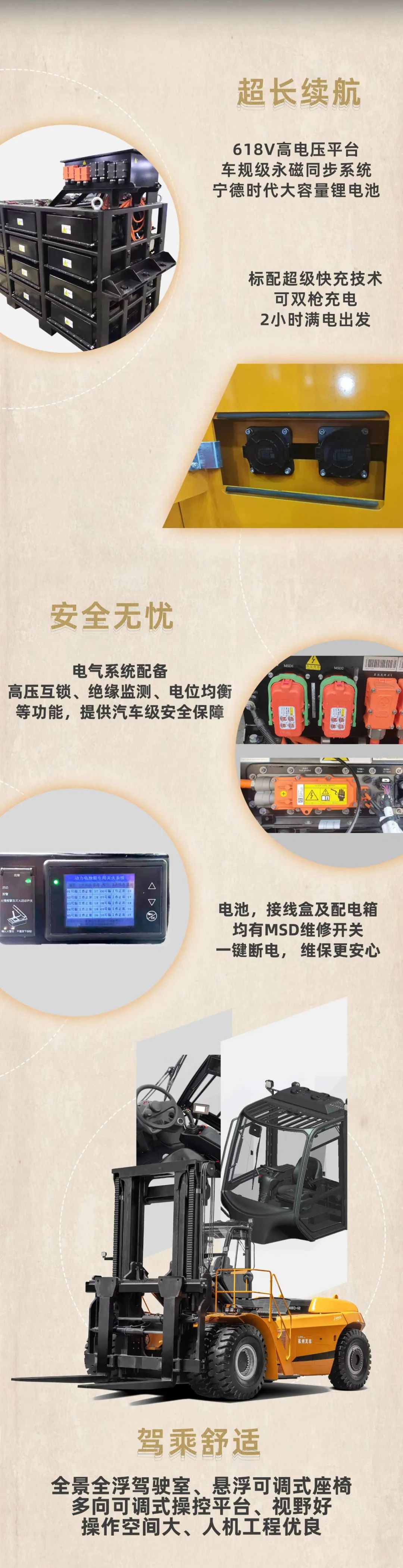 直播预告|杭叉48吨高压锂电专用叉车震撼来袭，来直播间了解更多吧！