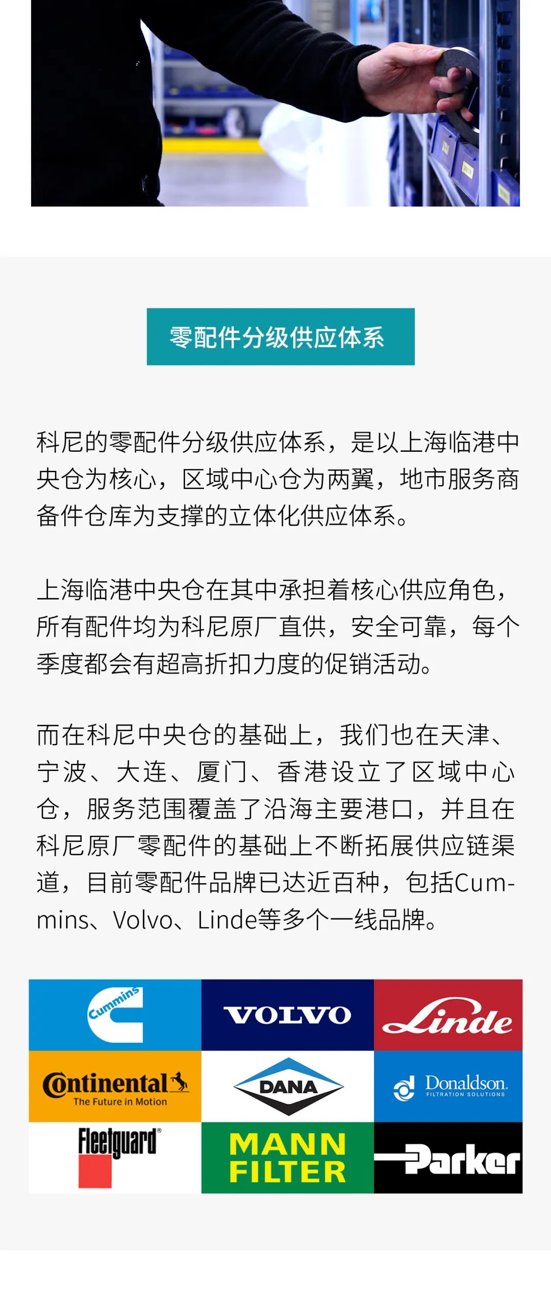 柯尼物料搬运：叮咚！您的配件已送达！
