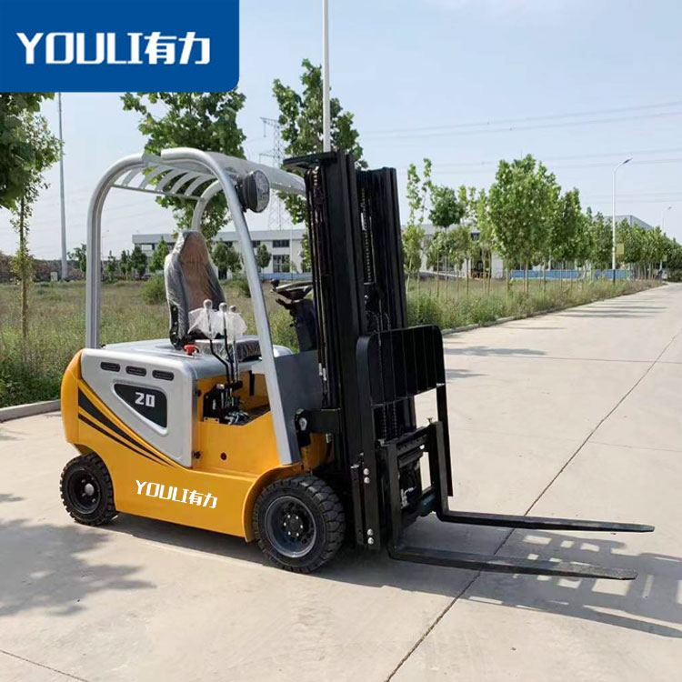山东电动叉车2T3T-全自动四轮座驾式叉车-液压小型电瓶堆高车有力现货