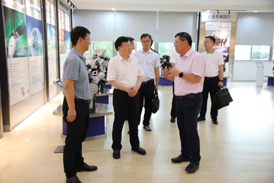 绍兴市市纪委陈灿书记一行来我司开展走访调研