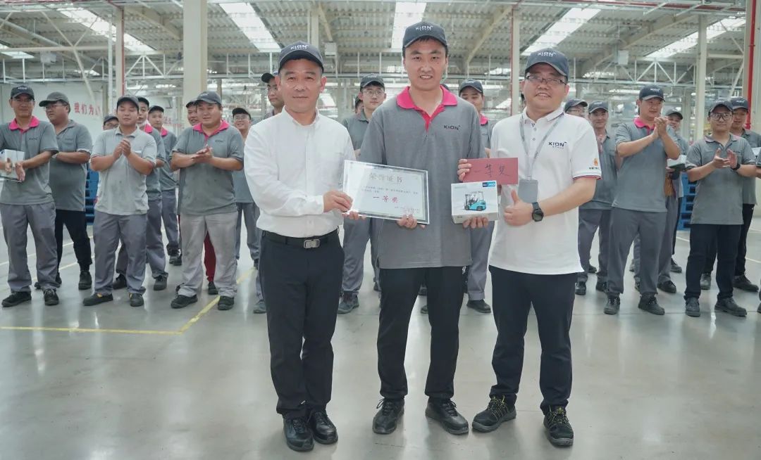 匠心竞技，凯傲济南首届叉车技能大赛火力全开