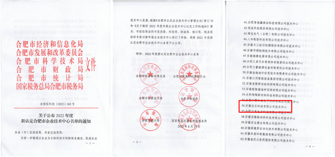 优旦科技技术创新体系建设获市级认定