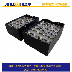 8PZS920 48V叉车蓄电池 搬运车电池 堆高车电池 国产叉车电瓶 进口叉车电池