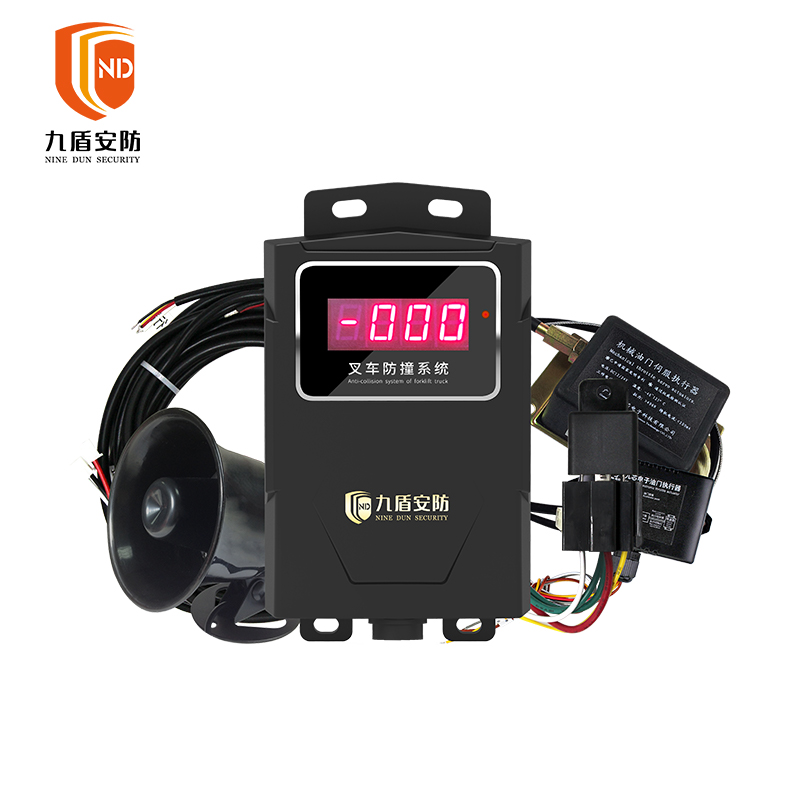 叉车激光防撞预警系统毫米波雷达左右探测人物识别