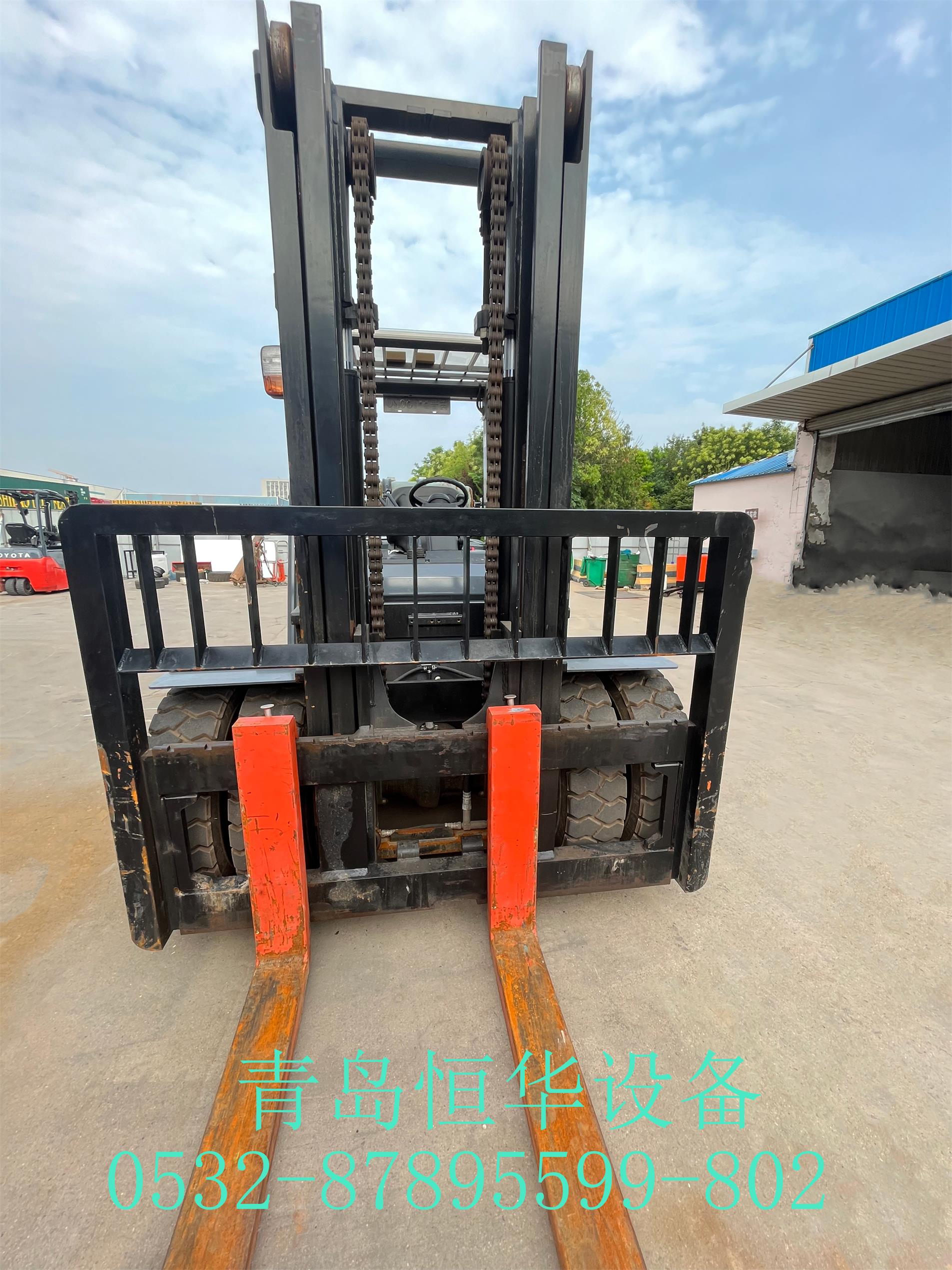 丰田进口8.0吨内燃平衡重叉车