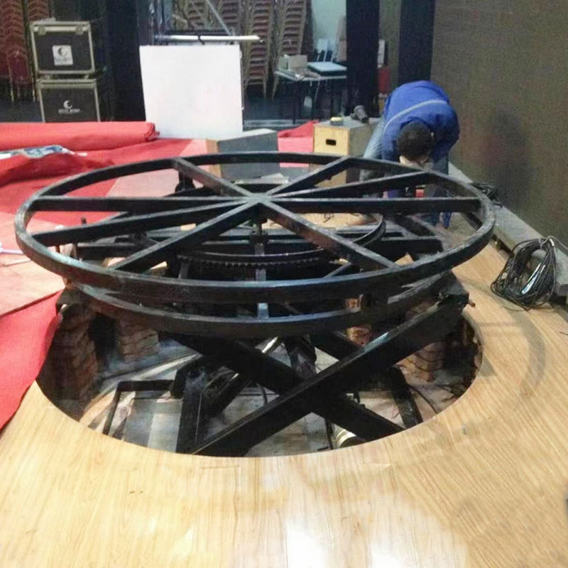 非标定制舞台大型升降平台旋转展示台