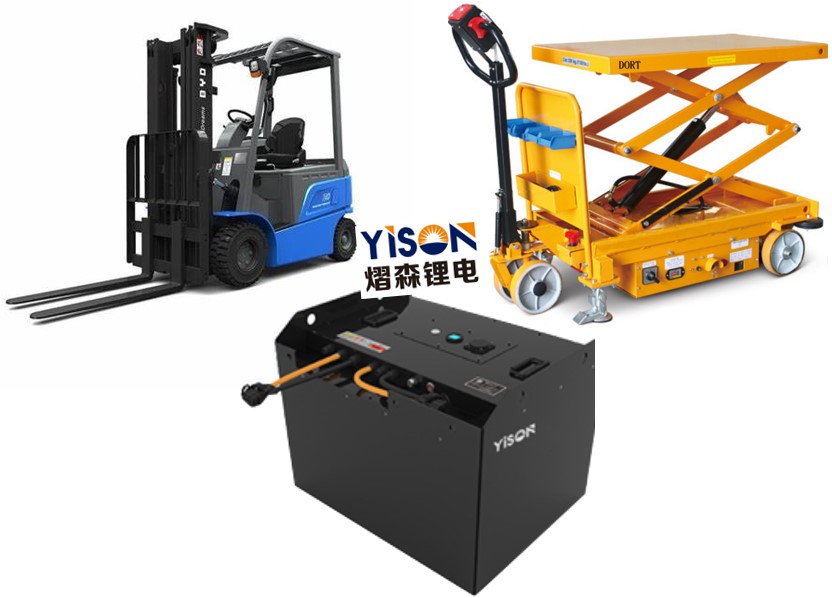 36V 232Ah 电动叉车电池，Walkie Stackers 电池，Walkie Pallet Jacks 电源，长寿命深循环高性能锂电池组