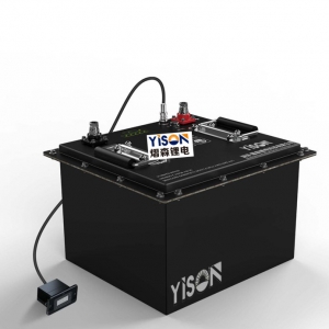 80V 344Ah 锂离子叉车电池,适用于 Crown 二手叉车 Class III 规格,内置 BMS,AGV、AMR、AGM、AWP 电源