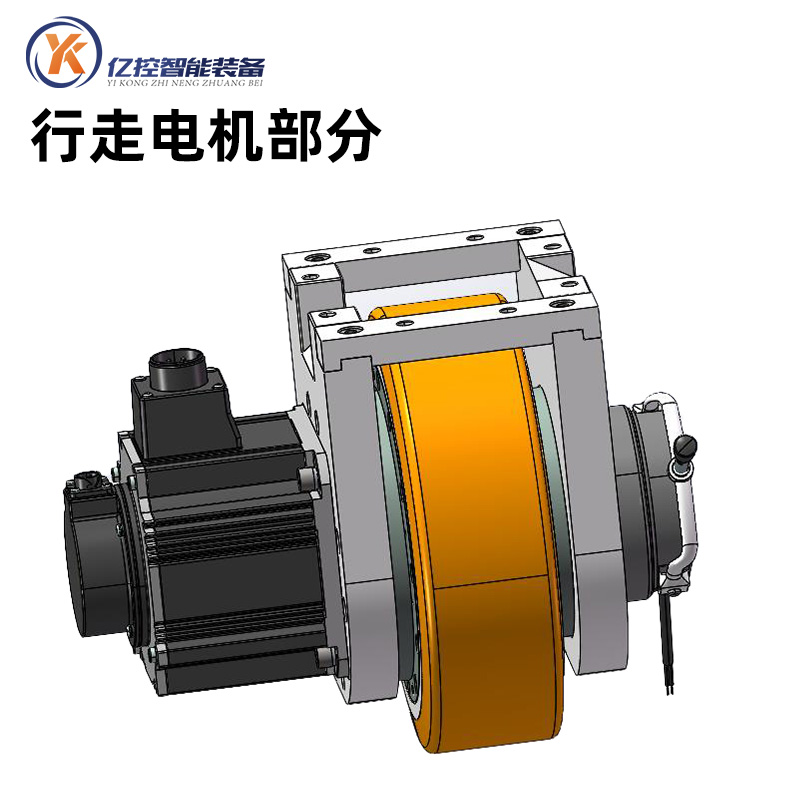 国产TEC舵轮AGV万向轮舵机
