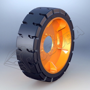 铲运车、支架搬运车实心轮胎-601花纹