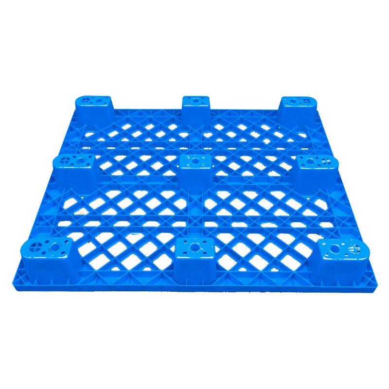 供应1210网格九脚塑料托盘 叉车托盘 超市托盘 