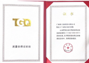 点赞！他们是“全国质量信得过班组”