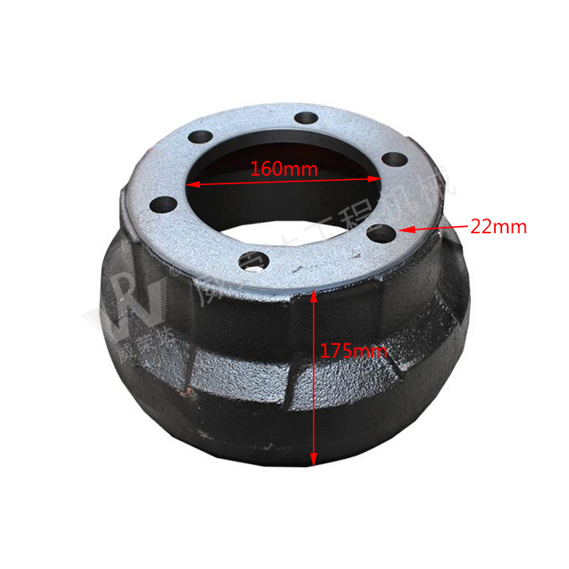 制动鼓 合力3-3.5T吨柴油叉车配件制动轮毂 制动盘  刹车鼓 刹车锅 