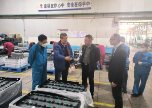 淄博经开区应急管理局到火炬能源公司检查安全生产工作