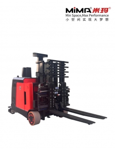 MiMA双托盘平衡重AGV车体助力无人搬运快速发展