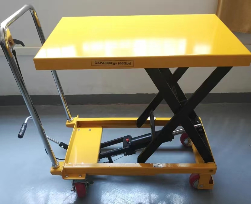手动电动液压油压升降平台车