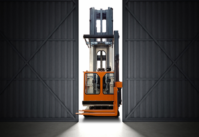 卓一：人上型三向叉车