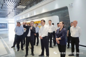 厦门市湖里区区委书记吴新奎一行莅临龙合智能调研指导