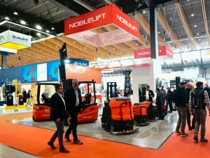 诺力智能亮相参展LogiMAT2023，展现内部物流新高度