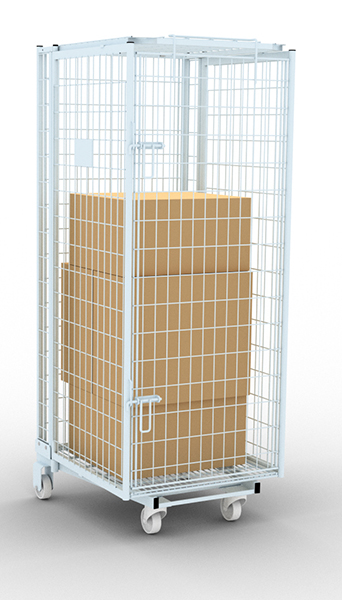 应用在快递包裹的手推车