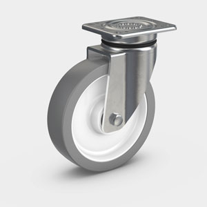 带 PEVOTHAN ®单轮的 重型工业万向脚轮