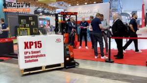 中力电动叉车亮相LogiMAT 2023