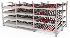 纸箱流货架系统