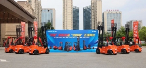 “双碳”政策加速，“油换电”正逢其时 | 诺力助力湖州市老旧柴油叉车淘汰，引领叉车油换电新潮流