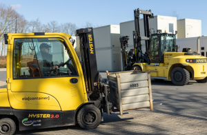 欧洲时讯 | 海斯特叉车为特殊集装箱搬运定制的解决方案