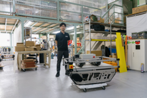 CuboRex，专门开发崎岖地形上运行的机器人