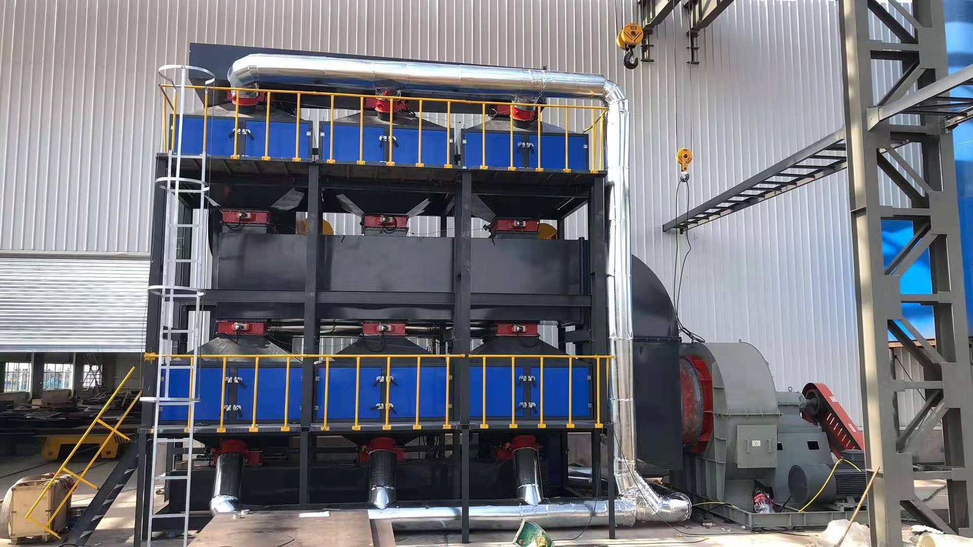 催化燃烧废气处理价格实惠支持定制燃烧炉活性炭吸附箱催化燃烧厂家