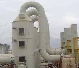 气旋喷淋塔 脱硫废气处理成套设备 方形不锈钢气旋混动喷淋塔凯诺机械