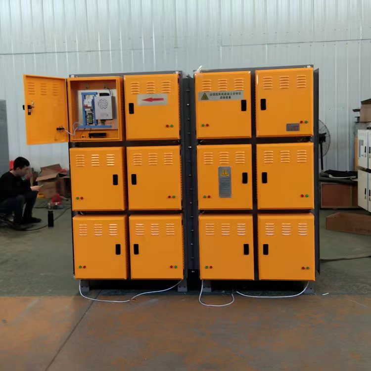 等离子净化器玻璃厂废气净化设备工业油烟处理设备废气高压静电低温等离子