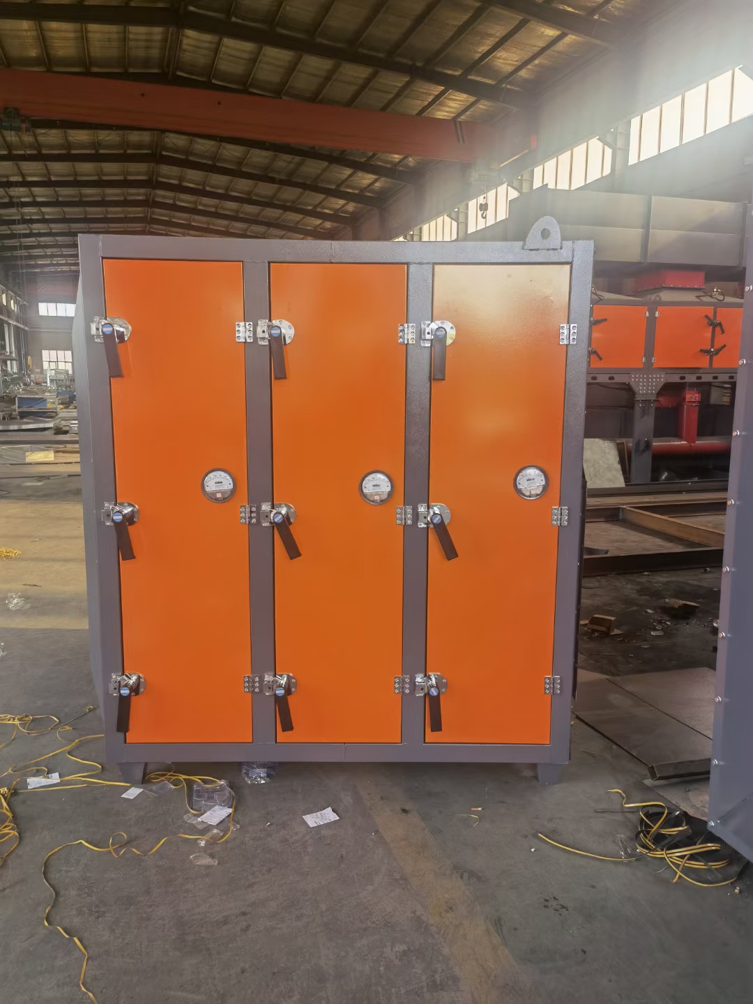 水雾处理过滤箱 箱式漆雾过滤器 废气处理干式过滤箱 粉尘预处理