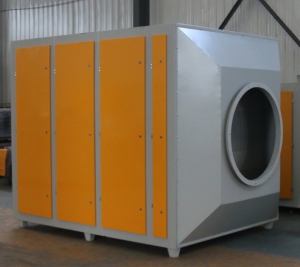 水雾处理过滤箱 箱式漆雾过滤器 废气处理干式过滤箱 粉尘预处理