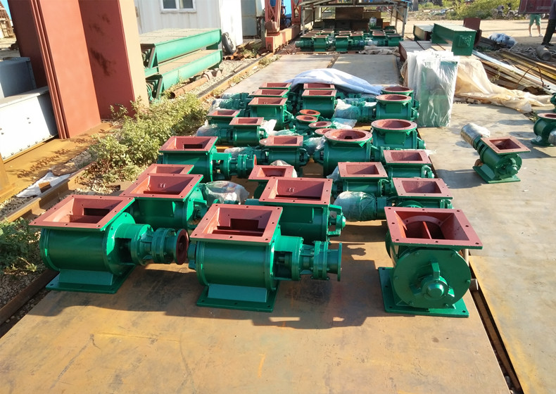 星型卸料器除尘器卸灰阀不锈钢卸料器圆口方口镜面卸料阀