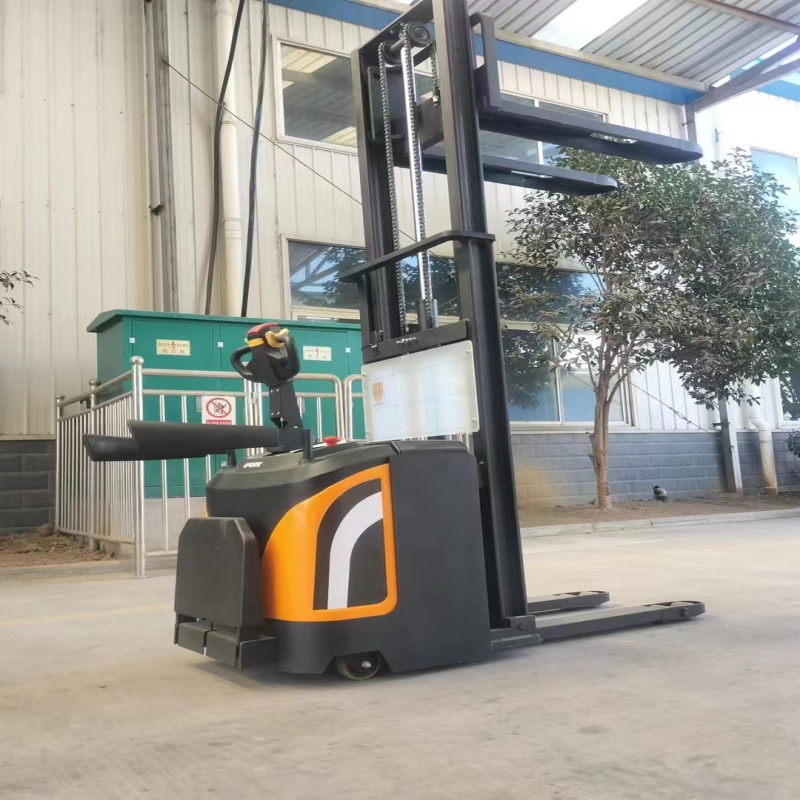 液压升高车1吨小型升降电瓶铲车电动堆高车堆垛