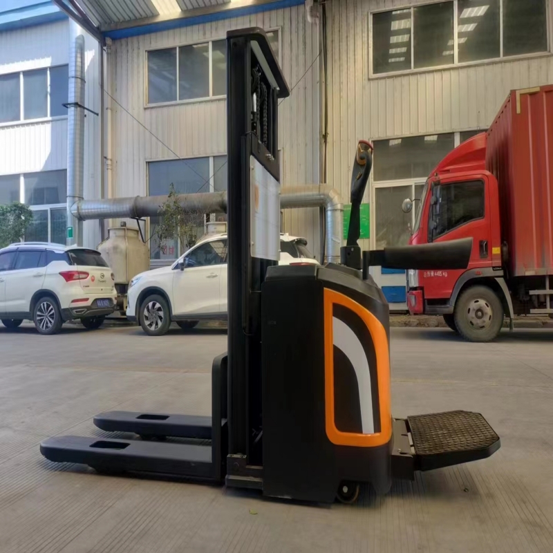 液压升高车1吨小型升降电瓶铲车电动堆高车堆垛