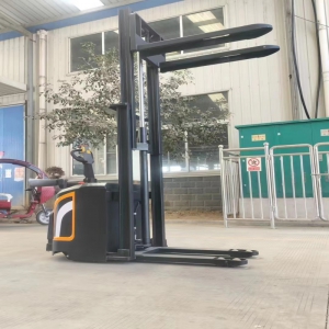 液压升高车1吨小型升降电瓶铲车电动堆高车堆垛