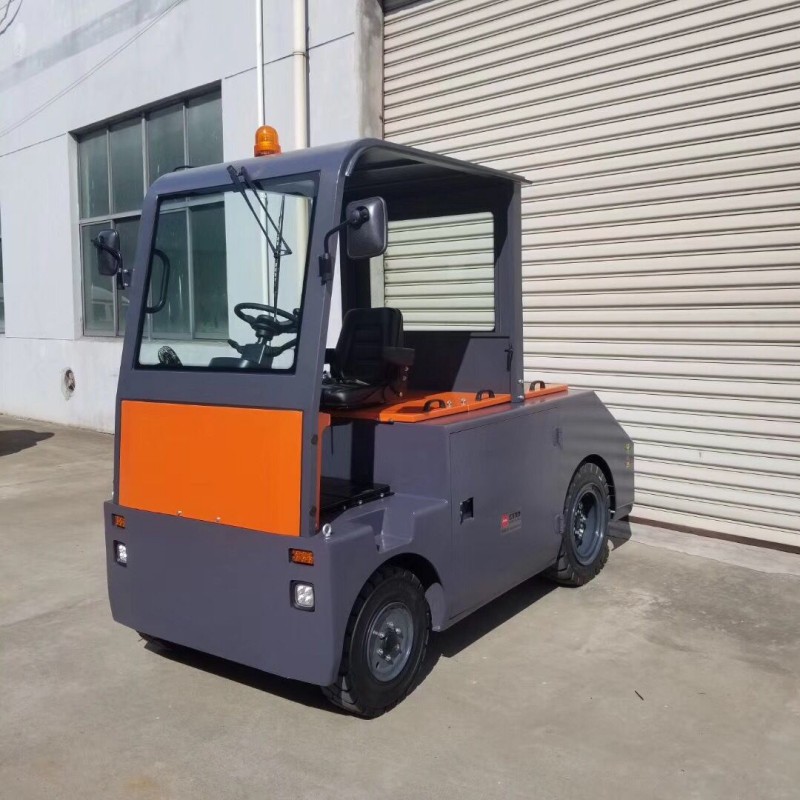 大吨位坐式电动牵引车牵引头拖车搬运车大量现货