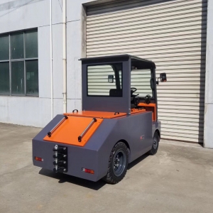 大吨位坐式电动牵引车牵引头拖车搬运车大量现货