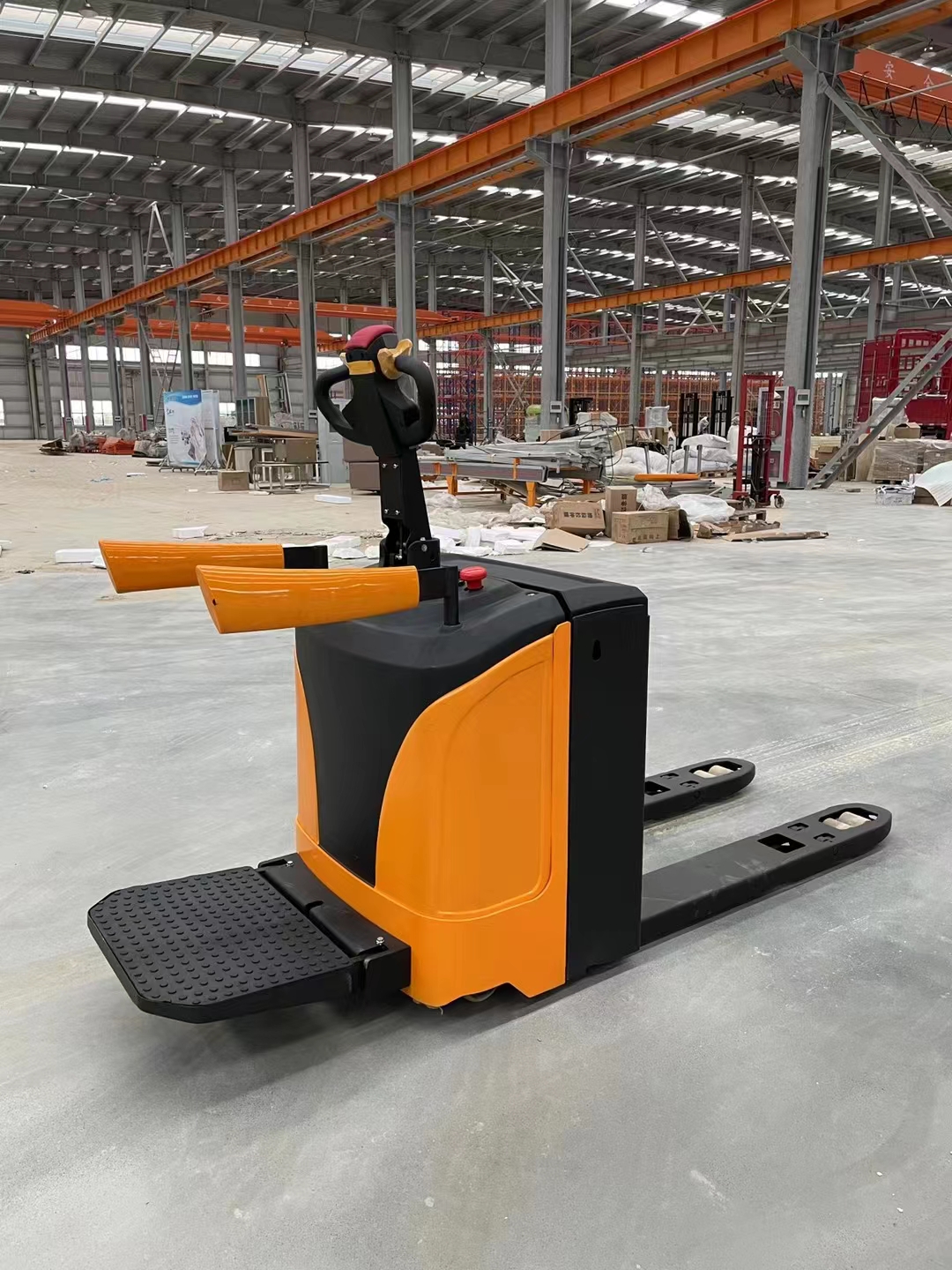 全电动液压叉车电动搬运车站立式电动地牛自动托盘车