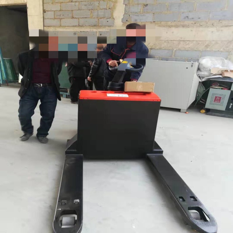 全自动搬运车 蓄电式电动托盘地牛 站驾式叉车2吨3.5吨搬运车