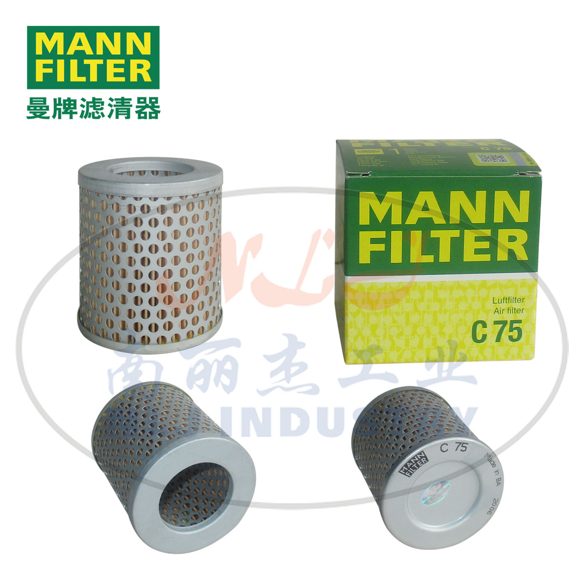 MANN-FILTER(曼牌滤清器)空滤C75