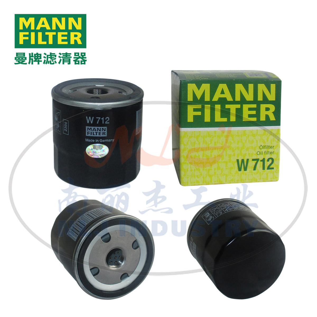 MANN-FILTER(曼牌滤清器)油滤W712