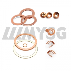 工厂批发工程车发动机密封垫用铝铜垫圈镀锌垫片平垫片介子华司垫