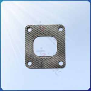 适用PERKINS排气歧管垫片282/296排气管密封垫大修包排气歧管垫圈