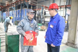 新春走基层 慰问暖人心——联动属具公司开展节前走访慰问活动